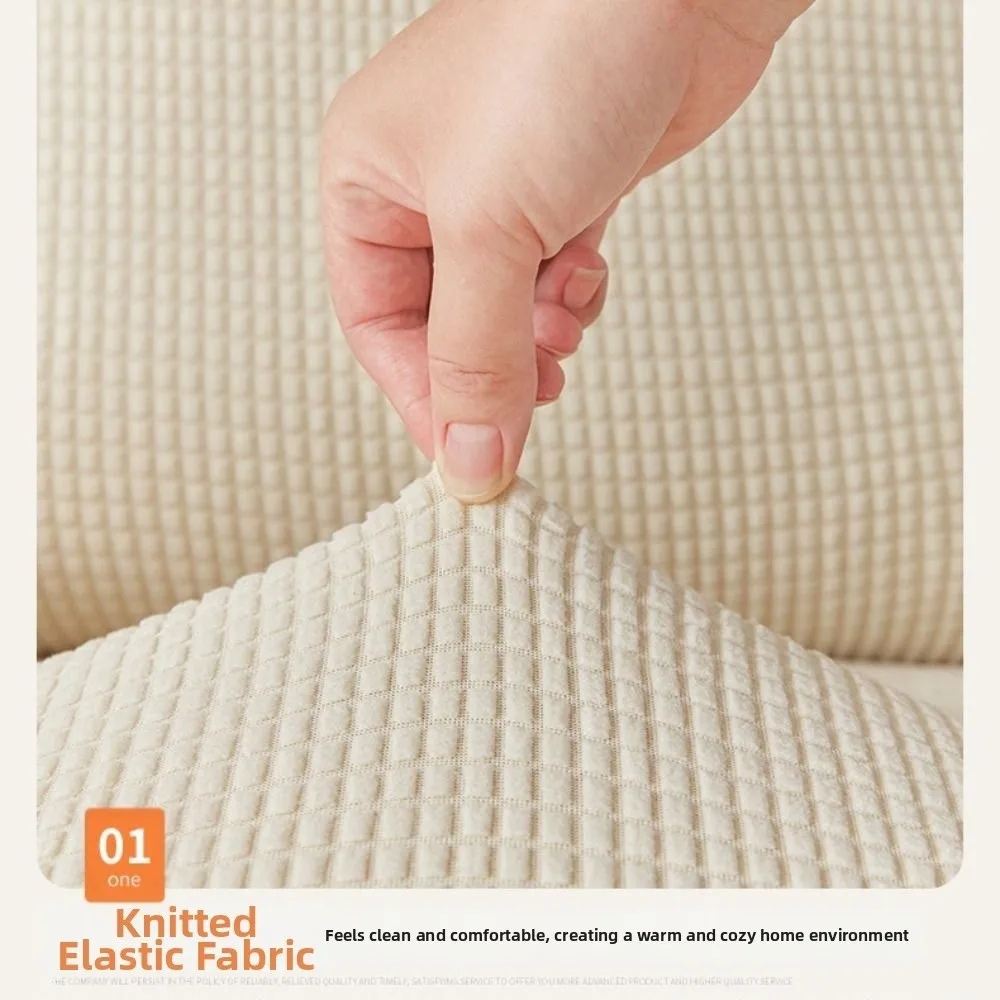 

4pcs/set Wear-resistant Recliner Chair Cover Elastic Stretch Armchair Slipcover with Pocket Sofa Slipcover Massage Chair