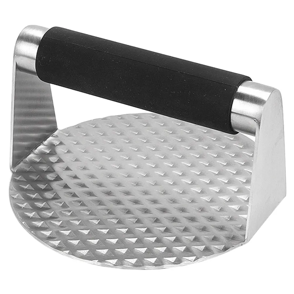 

Stainless Steel Press Patty Maker Round Mold Burger Smasher Tool Tool Kitchen Meat Pie Smasher Machine Home Use