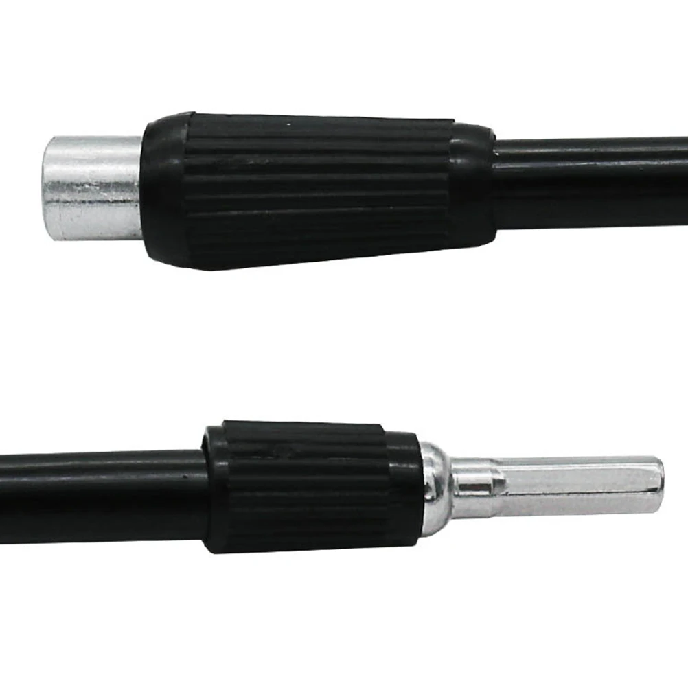 

3pcs 129Mm Extension Shaft Flexible Screwdriver Bit Holder Durable Tool Adapter Black For Drill Bit Shaft Electric Drill