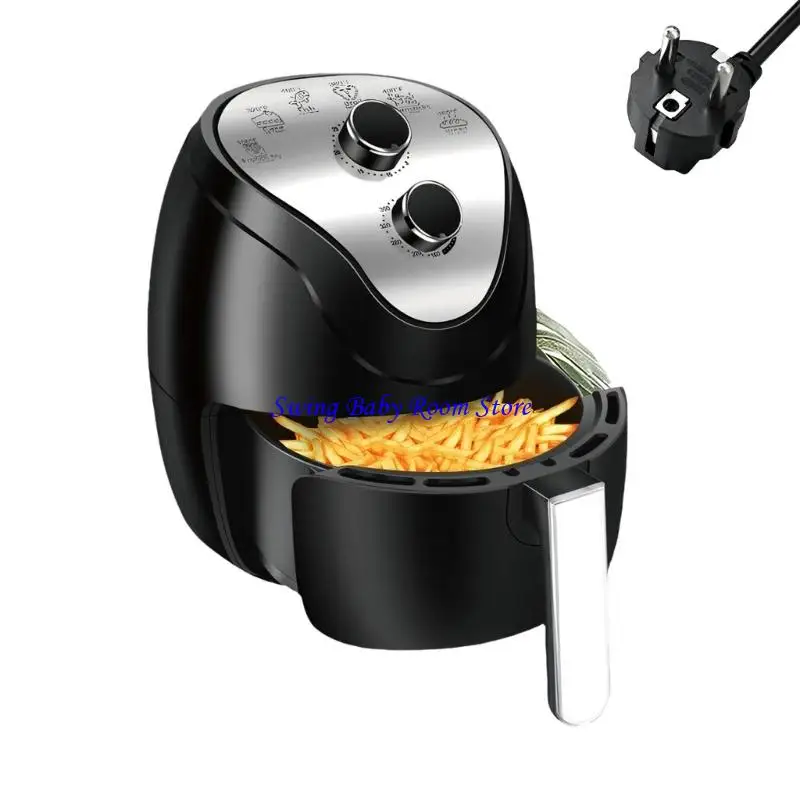 K1AD Advanced Cooker 1500W Generous Capacity Viewable Cooking Process Oil complimentary Multi Purpose For Baking Roasting