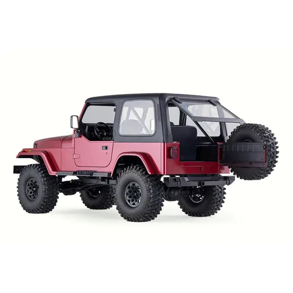 Dla ROChobby FMS w skali 1:10 Rock Crawler RTR RS czerwony 4WD sterowany radiowo Wrangler dla YJ Mashigan RC Car