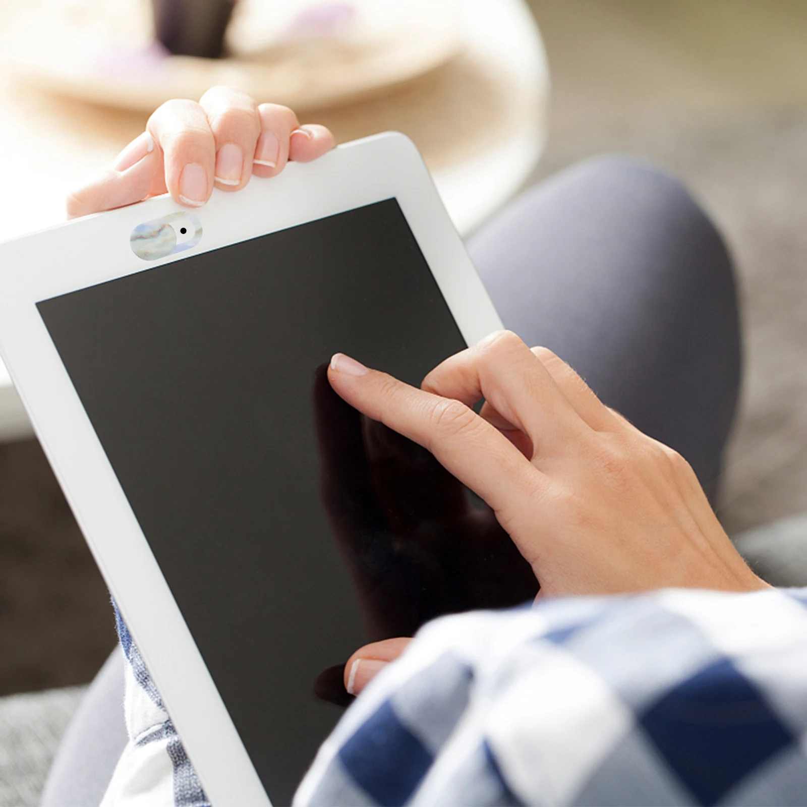 

6pcs Privacy Protection Covers Webcam Covers for Laptop Anti-Hacking Anti-Peeping Cover Slide Plastic Shield