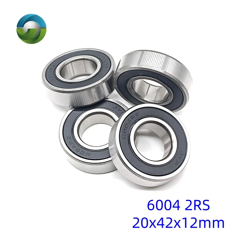 2pcs Deep Groove Ball Bearing 10x26x8 12x28x8 10x30x9 mm Chrome Steel Double Rubber Sealed Low Noise Pre-Lubricated Bearings
