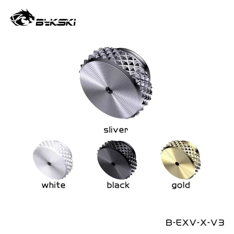 Bykski B-EXV-X-V3 Boutique CD pattern,Air Valve,Exhaust Plug,Pressing Manual Exhaust And Automatic Release Of Exhaust