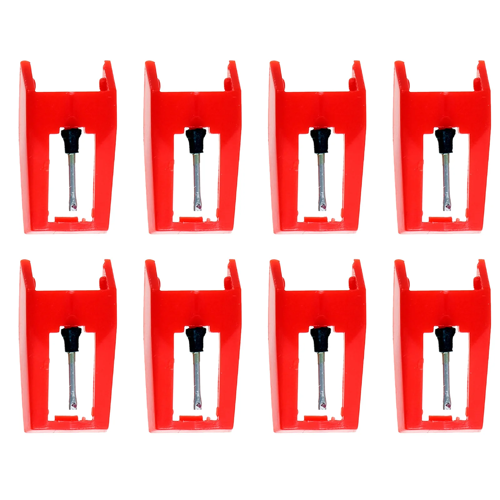 

8Pcs Record Player Replacement Stylus Needle Noise Reducing Nonmoving Magnet Cartridge for Turntable Phonograph Player