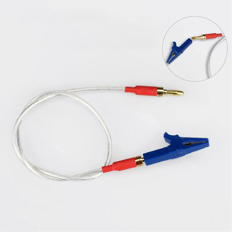 0.5m Cable For HiFi Audio GND Grounding Box Tuning Box Power Purifier Electronic Black Hole