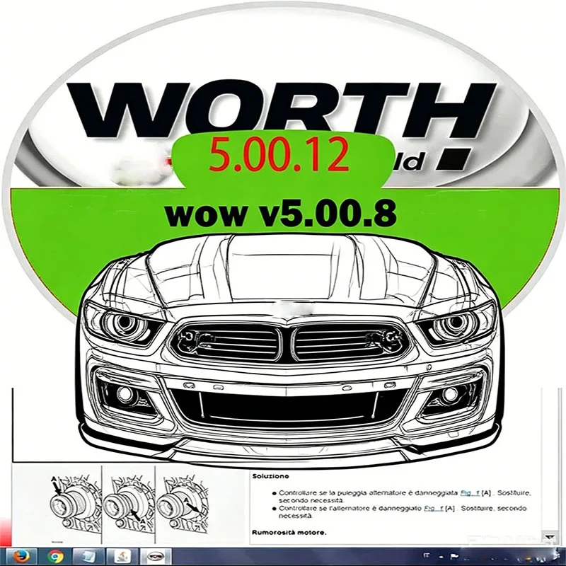 

New obd2 scanner W-ur-th WOW 5.00.8 WOW V5.00.12 R2 Software Multi-languages with Keygen For Tcs Multi-diag Cars Diagnostic Tool