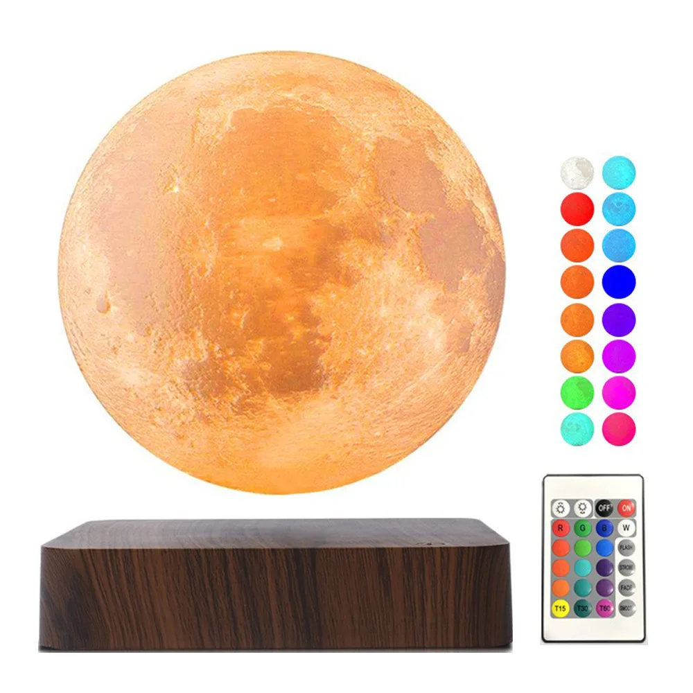 Moon Maglev Night Light Creative Home Ornament High-end Internet Celebrity Birthday Gift Valentine's Day Romantic Gift