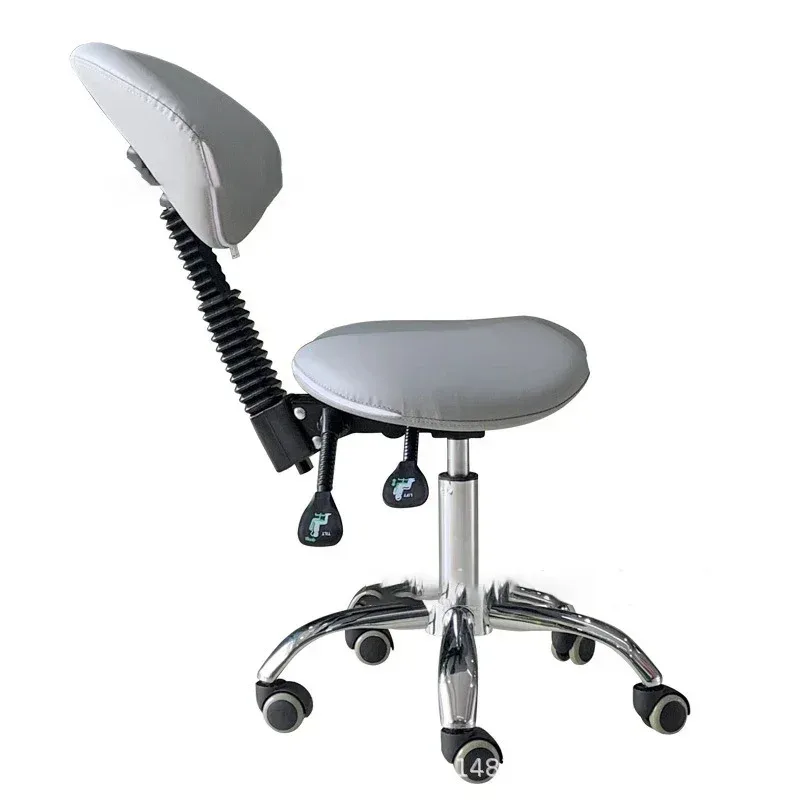 Professional Beauty Chair Wheeled Hairdressing Reception Barber Chairs Full Sedia Re High Makeup Salon Furniture