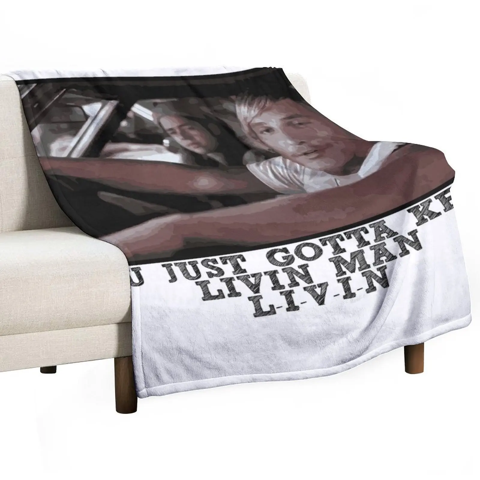 Dazed and Confused - Livin' Throw Blanket Beach warm winter Luxury Soft Beds Blankets