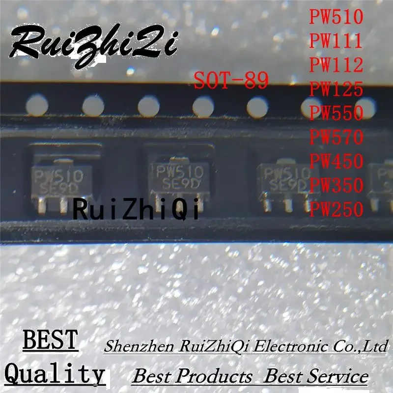 Nuevo 5 unids/lote PW510 PW111 PW112 PW125 PW550 PW570 PW450 PW350 PW250 SOT-89