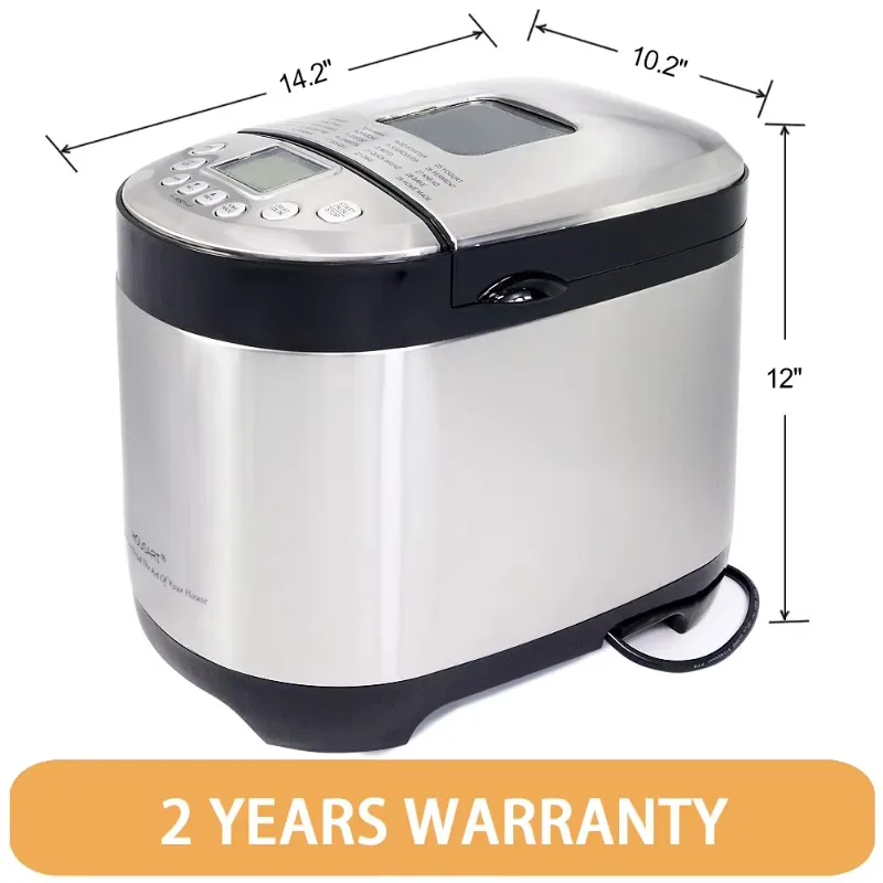 ماكينة خبز منزلية صغيرة أوتوماتيكية بالكامل 24 في 1 للمطبخ #2