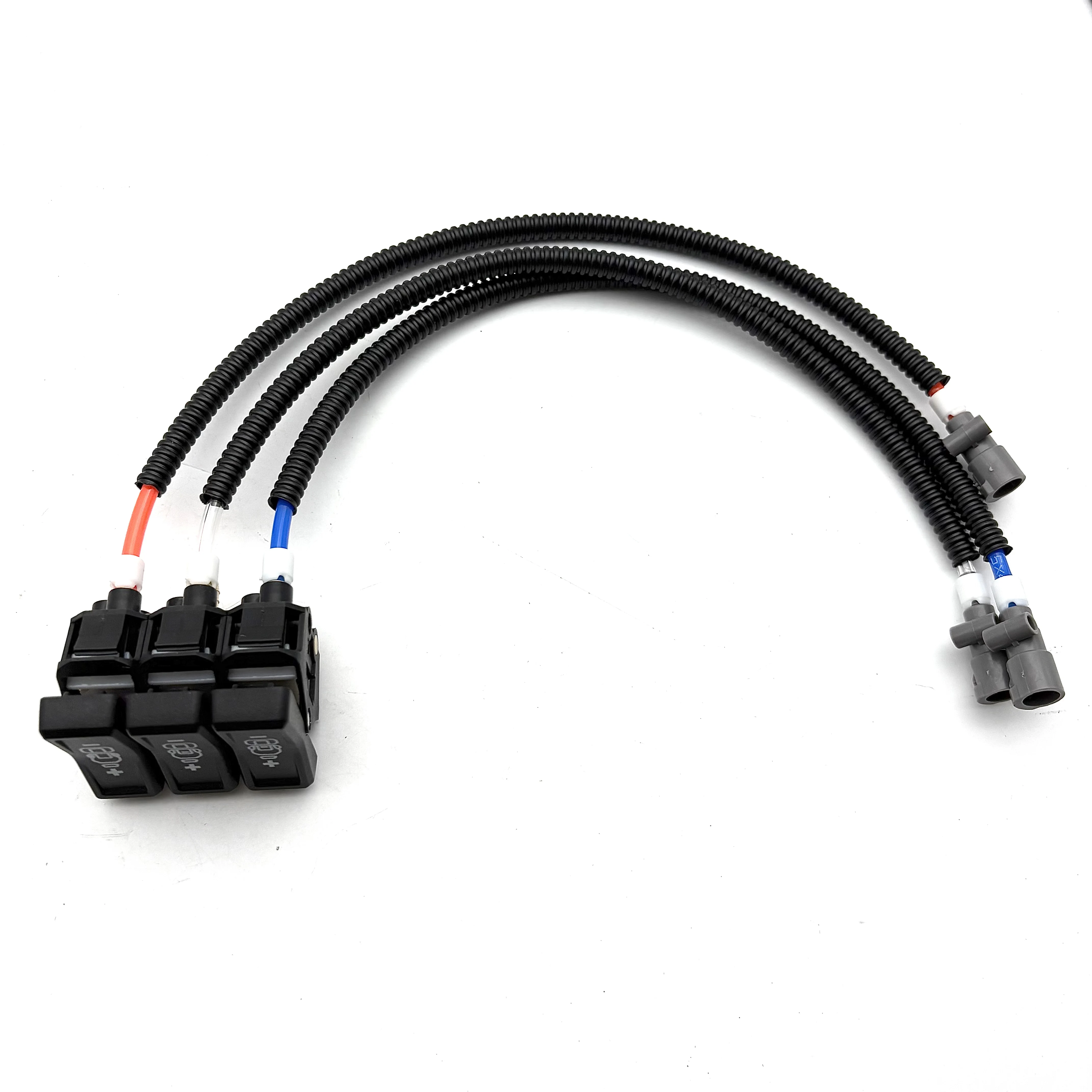 CVG Elektrischer Sitzverstellungsschalter-Set mit Lendenwirbelstütze, 2-Gang 3-Gang Autositz-Steuerschalter, Elektrischer Sitzregulierungsknopf – Detail 6