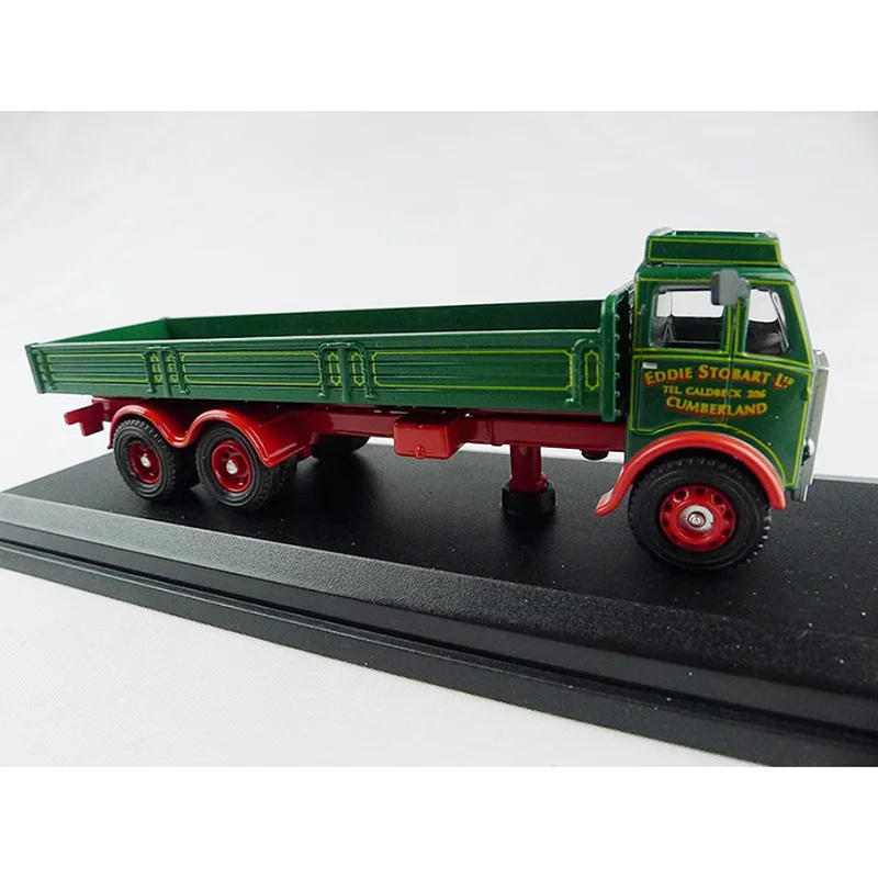 أكسفورد دييكاست 1:76 مقياس 3 محاور لاقط الحاويات شاحنة سبيكة سيارة نموذج الهدايا التذكارية جمع الكبار هدية عيد العرض