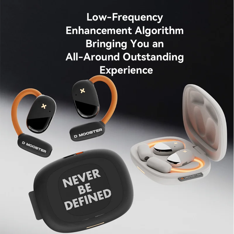 

DMOOSTER D71 Fluorescent Night Exercise Bluetooth Earhook Running Anti Drop EQ Adjustment AI Assistant Intelligent Translation S