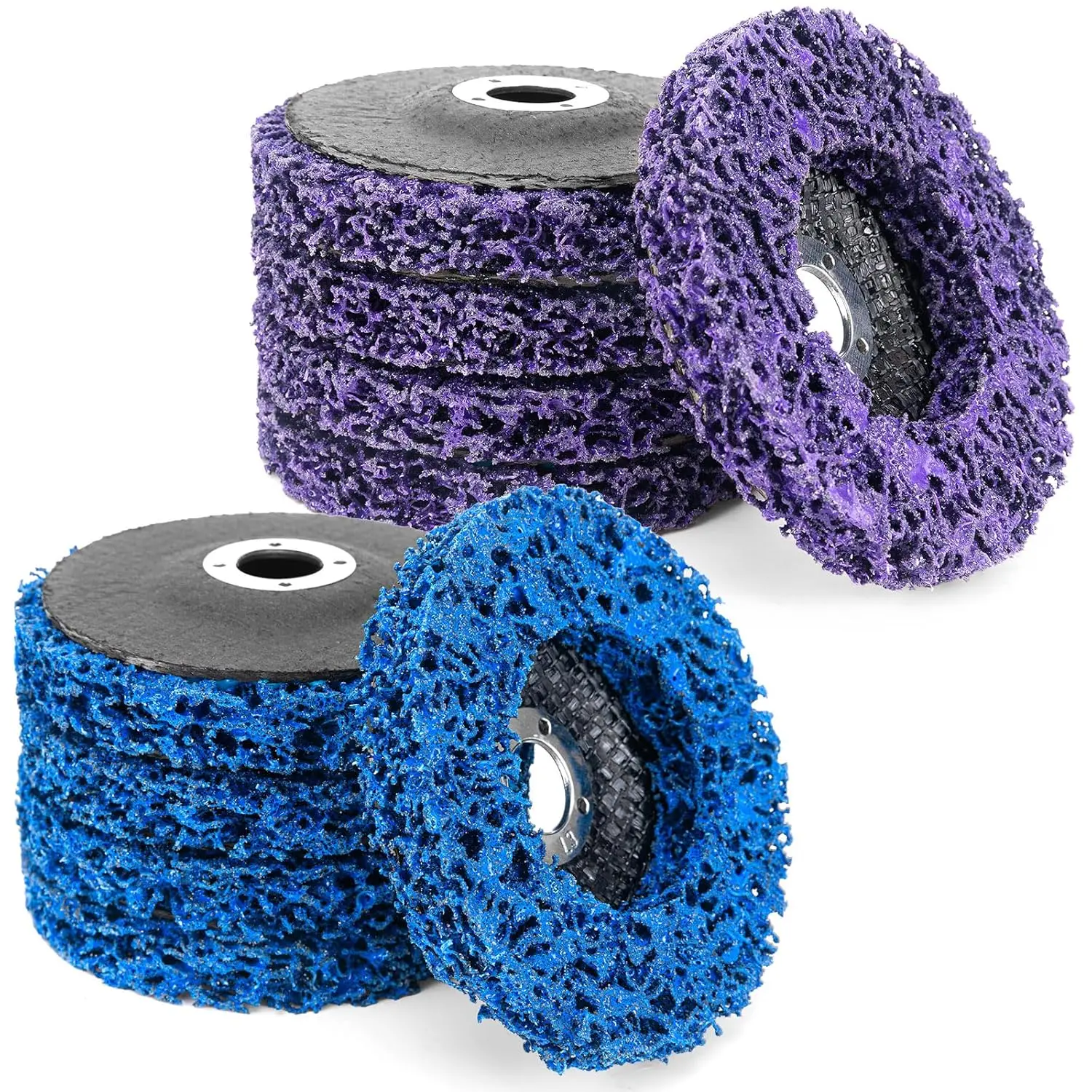 

1 шт., коралловый диск, полиполоска, алмазный шлифовальный круг, лепестковый диск 4/4,5/5 дюймов для угловой шлифовальной машины, краска, удаление ржавчины, абразивная чистка