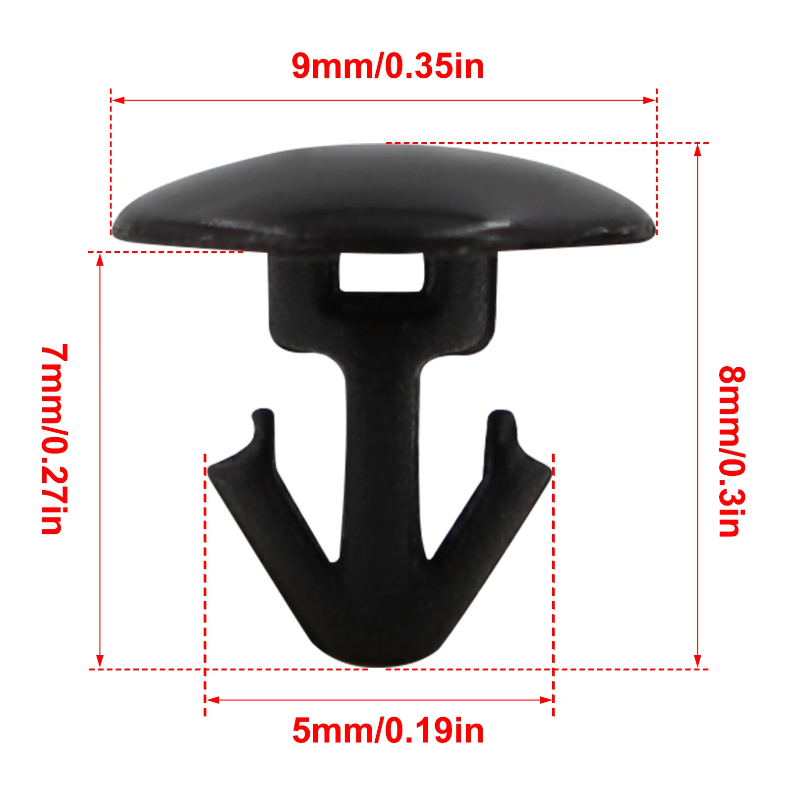 Clips For Nissan Qashqai X-trail Dualis Rogue Sport 2013-on Rear Door Rubber Seals Trim Weatherstrip Retainer Fastener Rivet