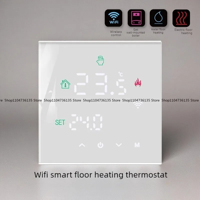 

Россия/M3H Цифровой дисплей Панель управления температурой Wi-Fi Электрический термостат для подогрева пола, интеллектуальное управление внутренним отоплением