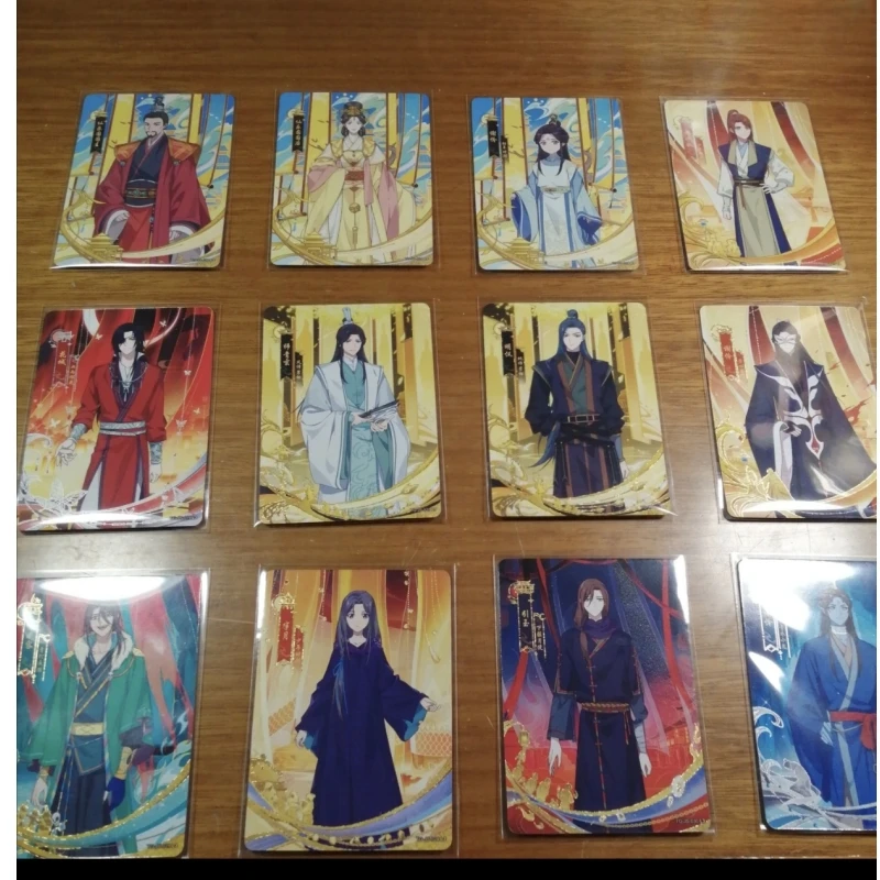 

В наличии подлинная Kayou Heavenly Officials благословение карта мужская карта Fenghua Chapter аниме коллекция персонажей карты подарки на день рождения