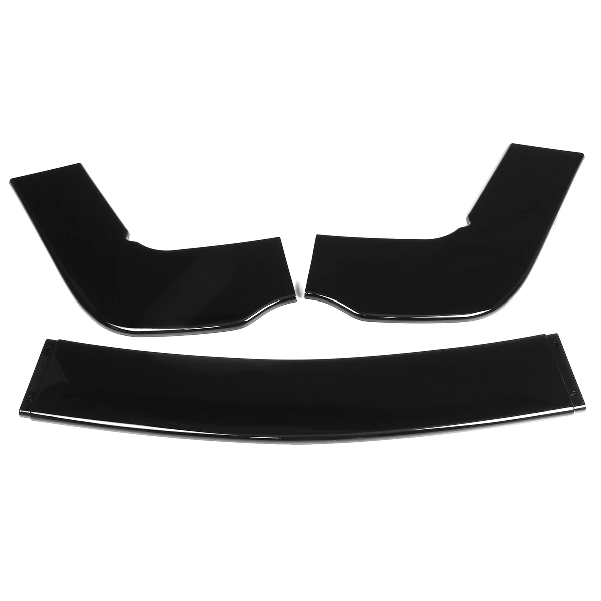 3PCS Car Front Bumper Spoiler Splitter Lip Diffuser Protector Cover Guard For Dodge For Challenger SXT SRT HELLCAT 2012-2019