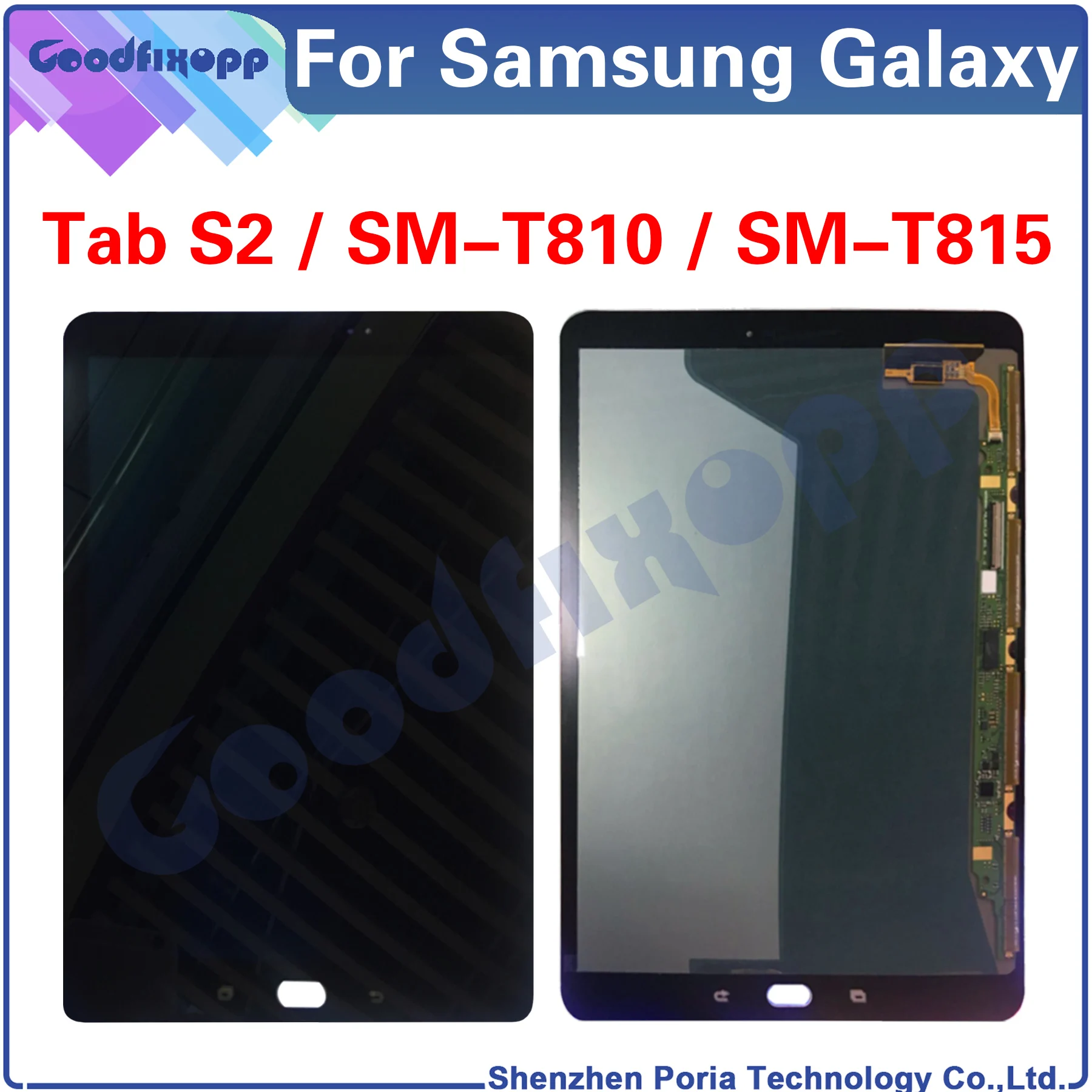 

For Samsung Galaxy Tab S2 T810 T813 T815 T817 T819 LCD Display Touch Screen Digitizer Assembly Repair Parts Replacement