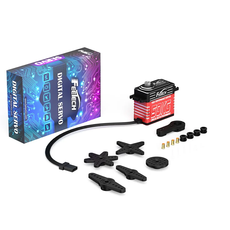 Voetech 50kg servo premium kwaliteit met ISO9001 CE RoHS-certificering Patenten FT850M