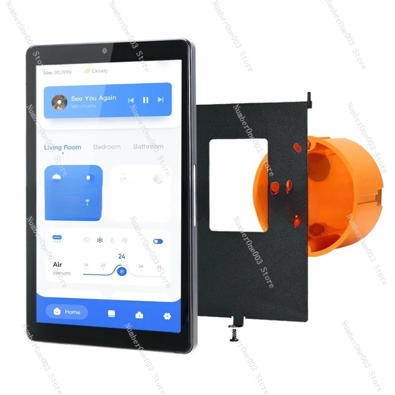 8 Inches Power Smart Hotel And Home Automation Touch Control Panel Light Control In-Wall Android Tablet PC