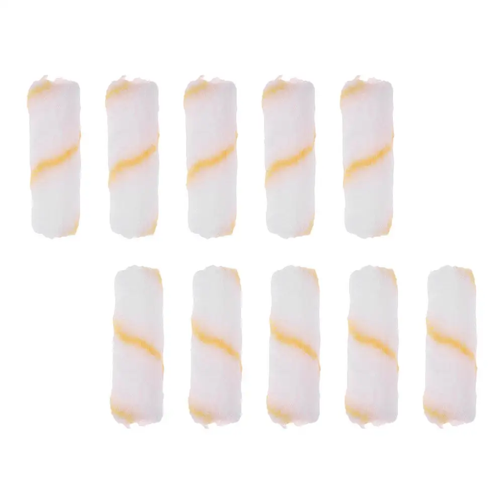 48Pcs Inch Mini Paint Roller Covers For Home Repair Student High Density Polyester Nap Smooth Bathrooms