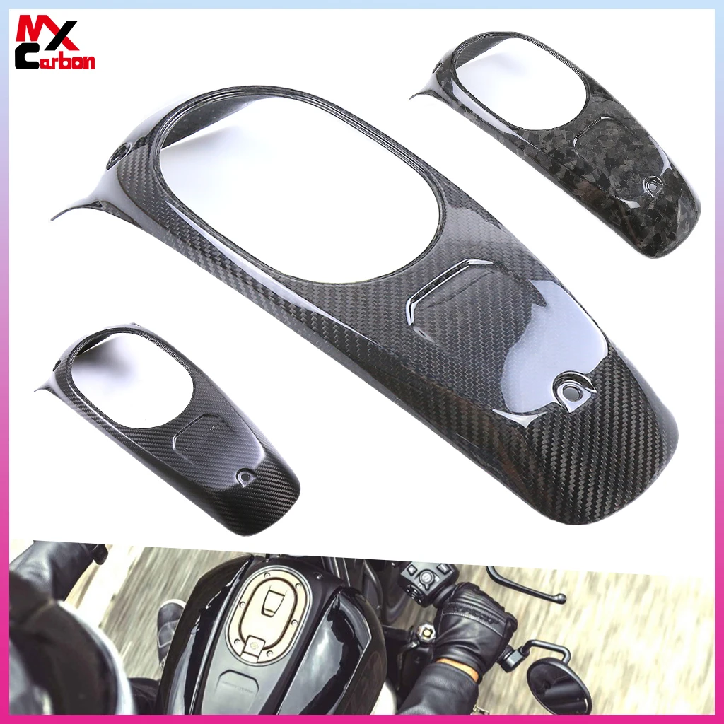 

Motorcycle Tank Cover Fairing Full Carbon Fiber Modification Accessories For Harley Sportster S 1250 RH 1250S 2021 2022 2023