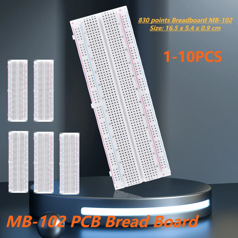 10-1 قطعة النموذج PCB لحام اللوح لحام اللوح Protoboard الدائرة PCB لتقوم بها بنفسك عدة 200 حفرة تطوير PCB اختبار المجلس