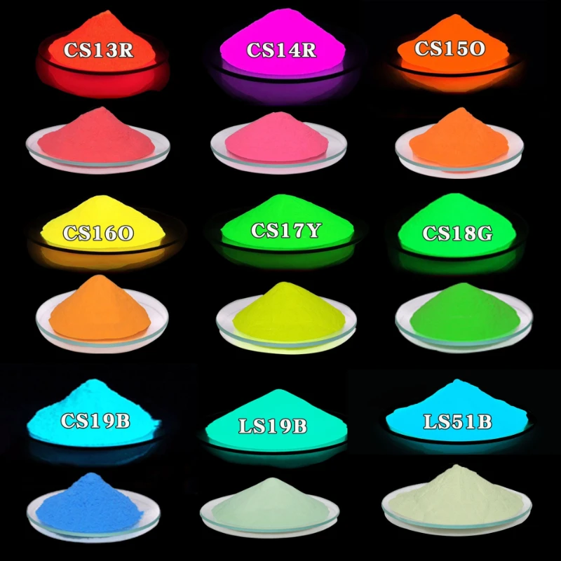Long Lasting Environmental Protection Highly Reflective Colored Night Light Powder Screen Printing High Temperature Resistance