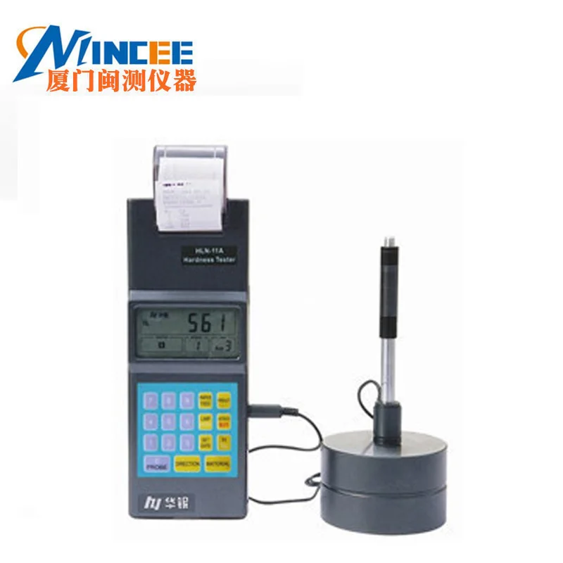 Huayin HLN200 Leeb Hardness Tester, Digital Display Portable Precision Steel Cast Iron Large Hardness Tester