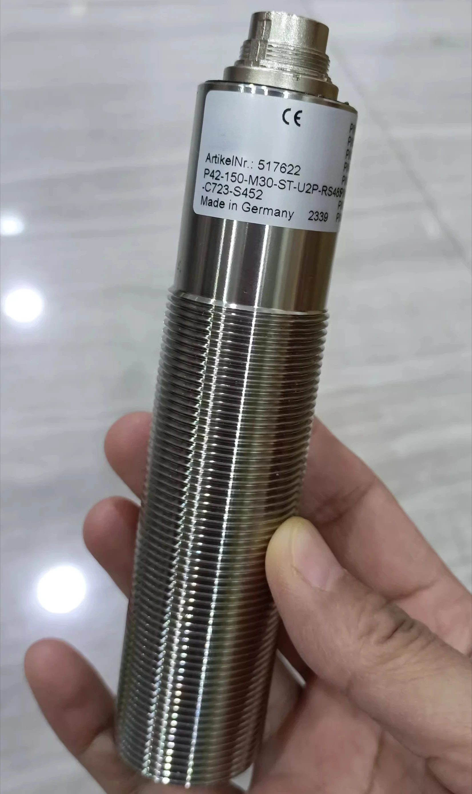 

Original imported German P42-150-M30-ST-U2P-RS485-C723-S452 sensor