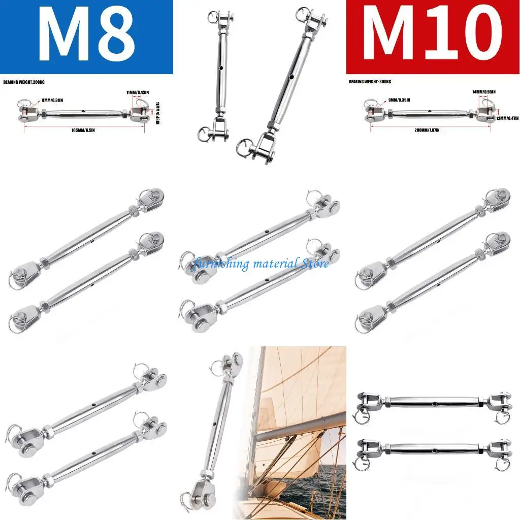 

Y5GD Corrosion Resistant Steel Turnbuckles Closed Body Marine Turnbuckles 2Pieces