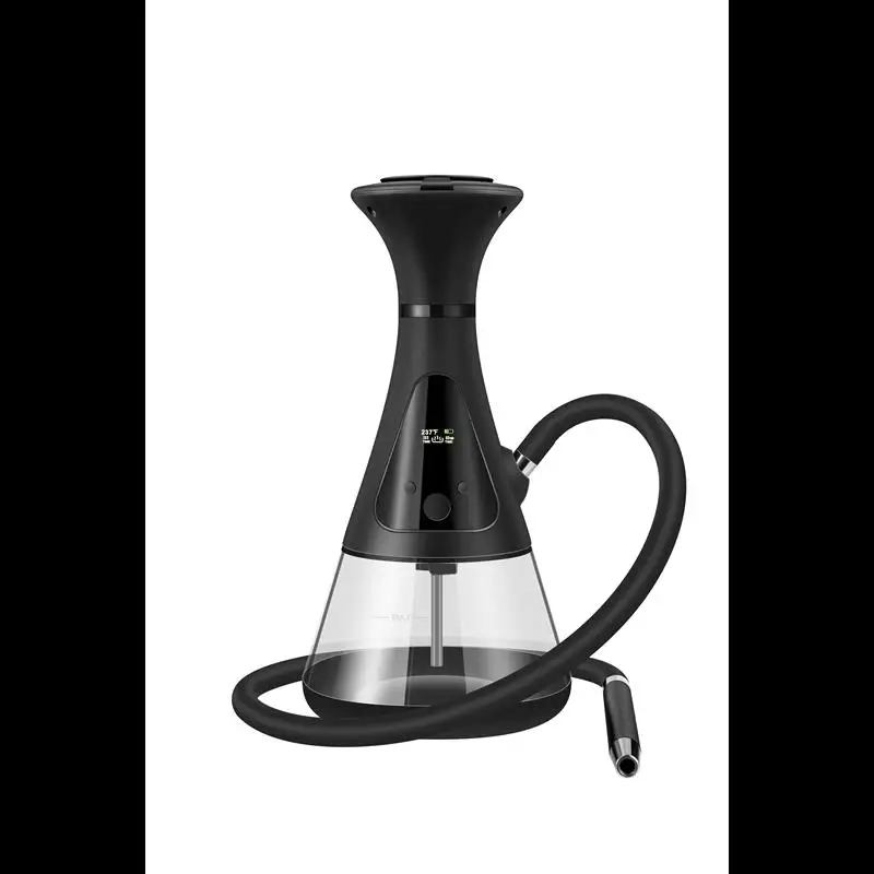 2025 Integrated Smart Electronic Hookah Shisha Cigarette Smokers Set With On-Screen Display Type-C Charging Port