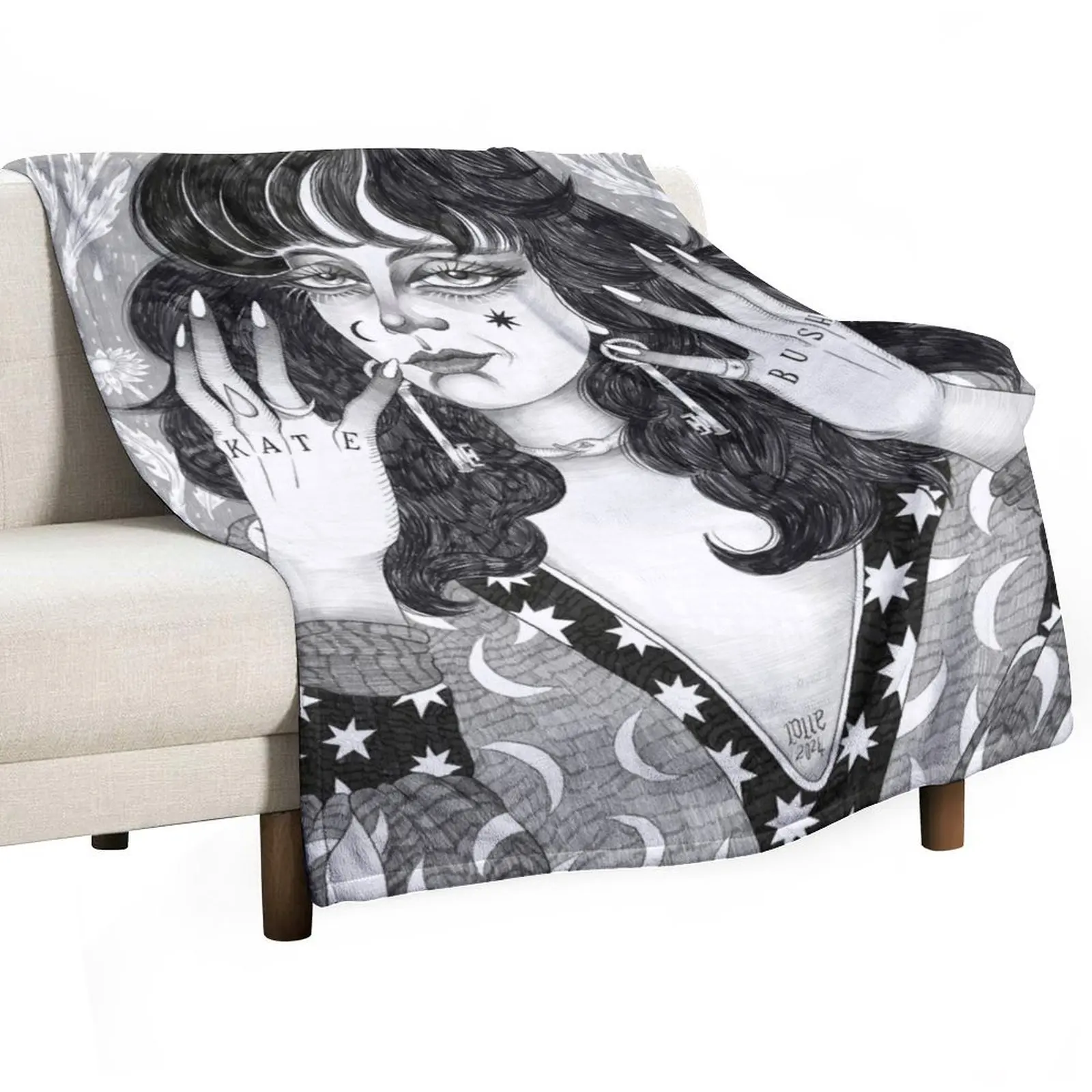 

Kate Throw Blanket Heavy Travel Luxury Brand Retros Blankets