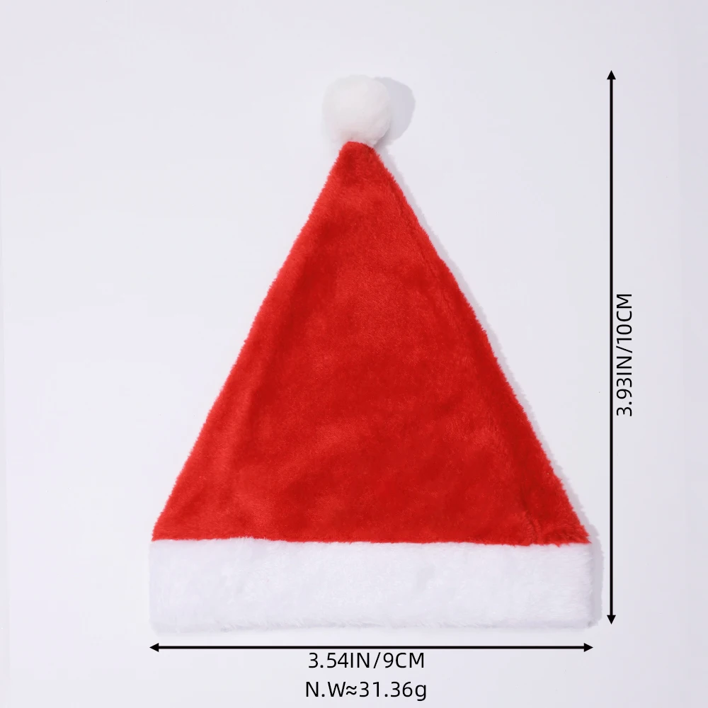 Red Color Christmas Hats Two Sizes Caps With Pompoms Child Baby Hat Winter Infant Turban for Newborn Kid\'s Accessories Baby Item
