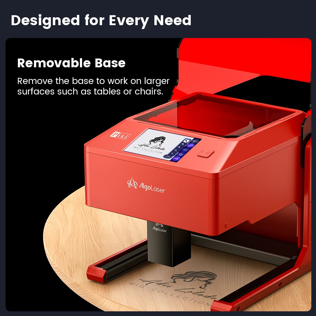 Industrial Acrylic Laser Cutter - AlgoLaser Laser Engraver Portable PIXI 3W