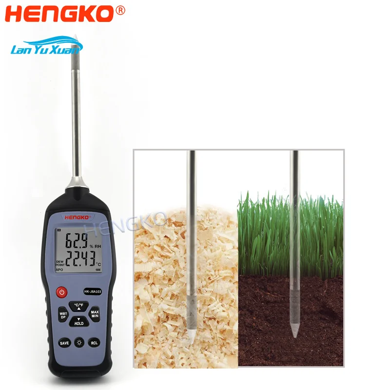 OEM ODM Usb Hand-Held Moisture Meters Dew Point Sensor Rh & Temp Wireless Data Logger Humidity  Instruments