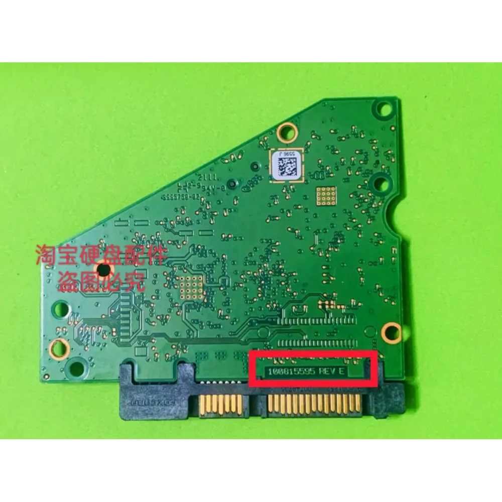 ST for Seagate Desktop Hard Drive CirCuit Board 100815595 REV E 2T-8T 100815597 TesTed