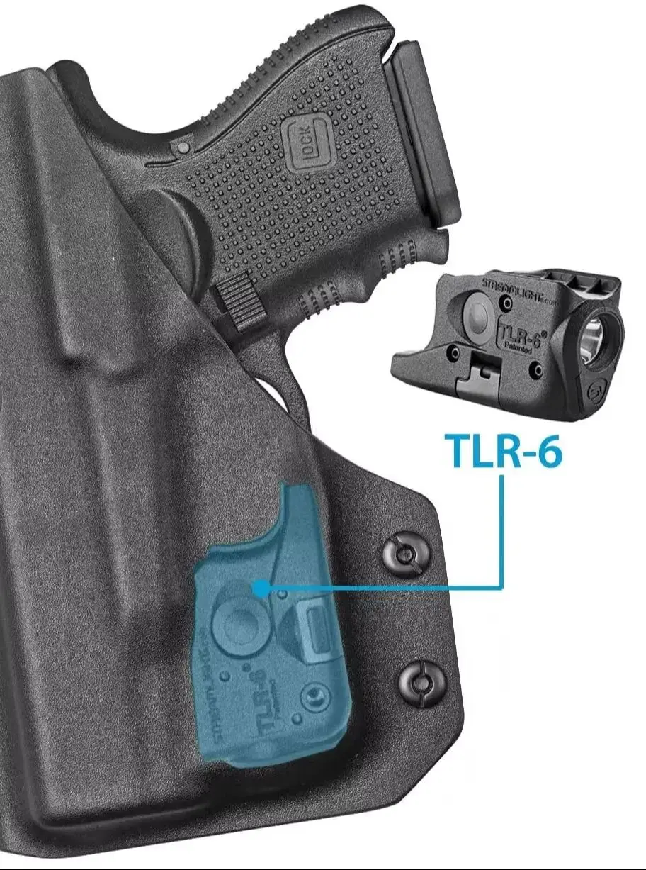 For Glock 26 27 28 33 With TLR-6,Only Holster-Optic Cut-Inside Waistband Concealed Holster G26 G27 G28 G33 Right Left