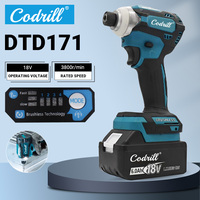Cordless DTD171 Impact Driver LXT 18V Brushless Electric Drill Screwdriver Wood/olt/T-Mode Power Tools For Makita Battery PIN