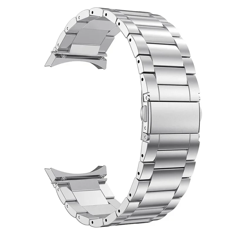 Stainless Steel Strap For Samsung Watch 4 5 6 7 44mm 40mm Pro 45mm Classic 47mm 43mm 46mm 42mm Band No Gaps 20mm Metal Bracelet