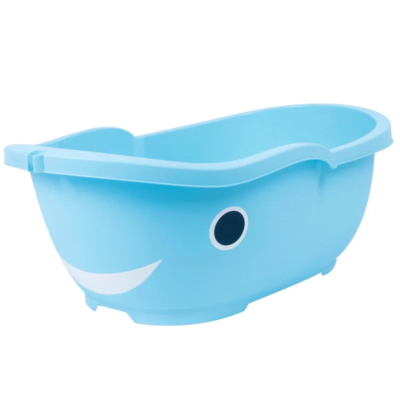 

The baby bath basin can be sat and lied in large and thickened.
