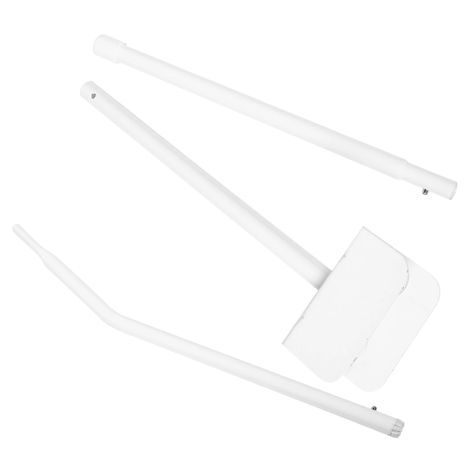 

Mosquito Net Stand Baby White Adjustable Crib Holder Bed Canopy Frame Stable Lightweight Practical Nursery Accessories
