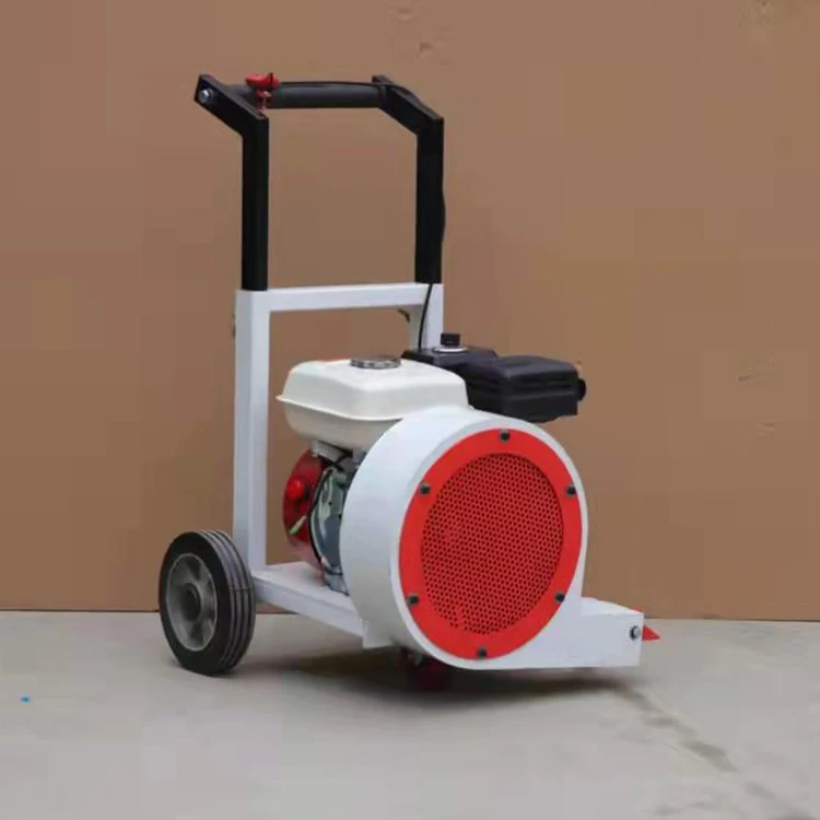 Multifunctional road blower equipment high-horsepower hand-pushed asphalt road gap dust cleaning machine