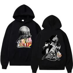 Rapper Chris Brown Graphic Hoodies Hip Hop Vintage Harajuku Pullovers Oversized Fashion Men Women Winter Fleece Sweatshirt Gifts