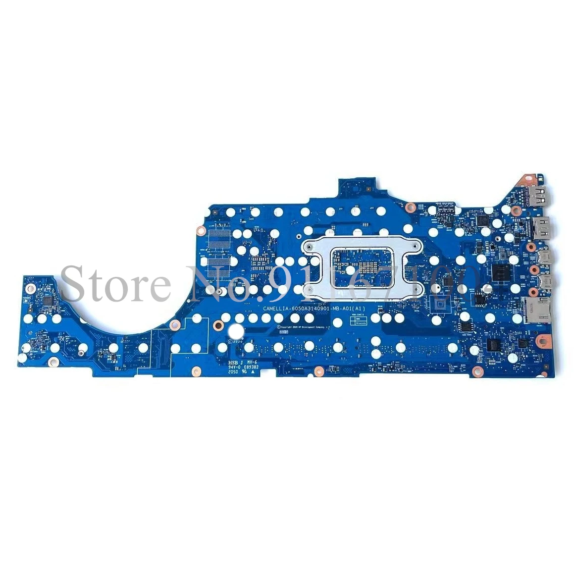 Imagem -02 - Motherboard Laptop para hp Zfirefly 15 g7 Elitebook 850 Mainboard com i5 i7 Cpu de 10ª Geração M05251601 6050a3140901 Mb-a01