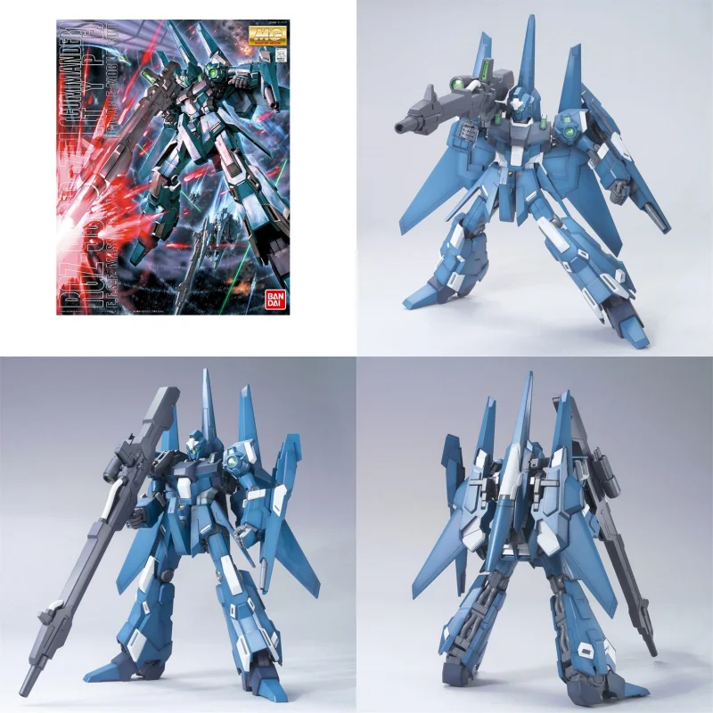 

In Stock Original Bandai 1/100 Mg Re-Zel Richert Gundam Captain Machine Collectible Anime Action Figure Assembly Model Toys Gift