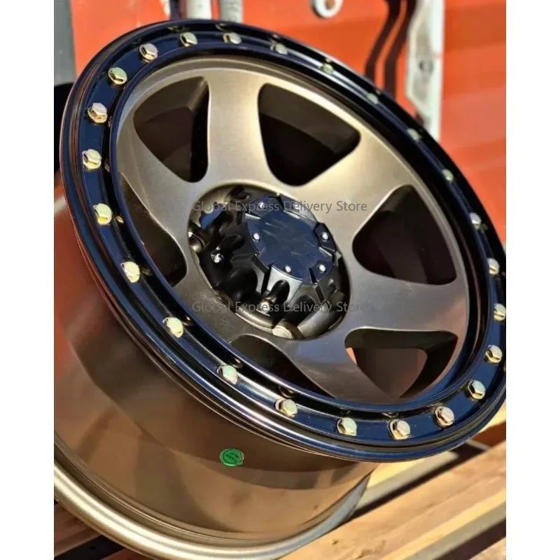 عجلة الأطباق العميقة 17X9 5 ثقوب 6 العروات 120 127 135 139.7 Pcd 4X4 Suv الطرق الوعرة 0 Et عجلات مصنوعة من خليط معدني لسيارة رياضية للركاب